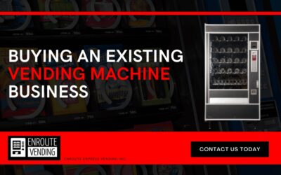Buying an Existing Vending Machine Business